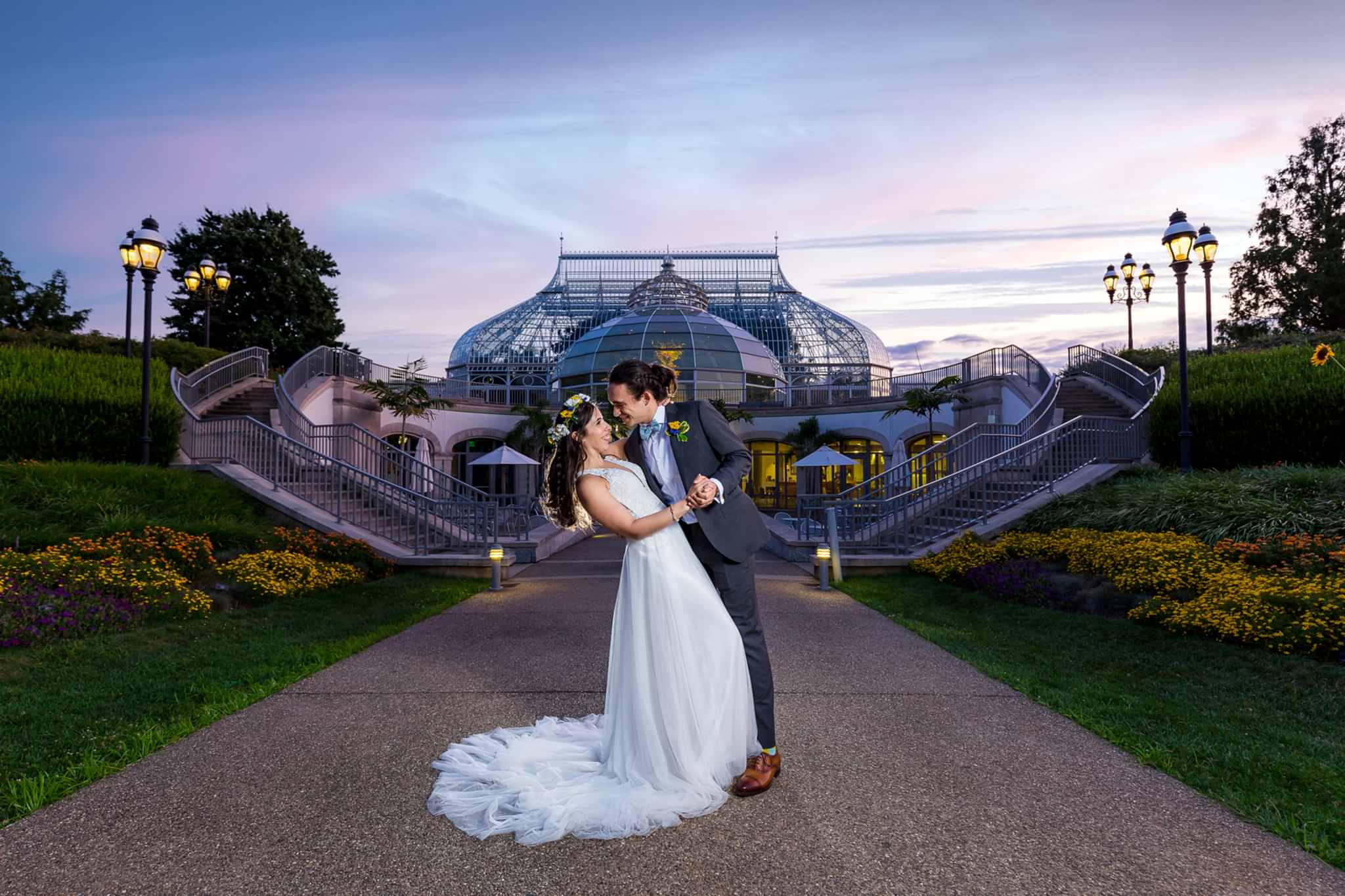 Phipps Conservatory Pissburgh Wedding