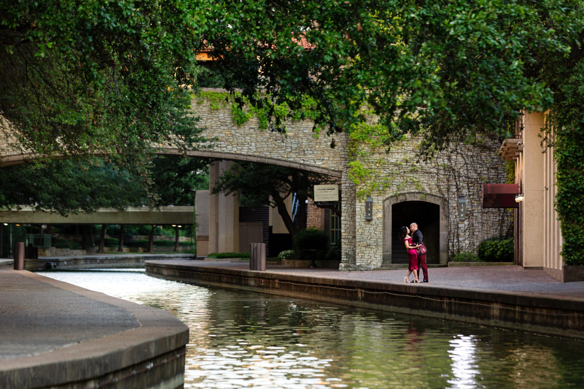 Canal at Mandalay Canal Walk at Las Colinas